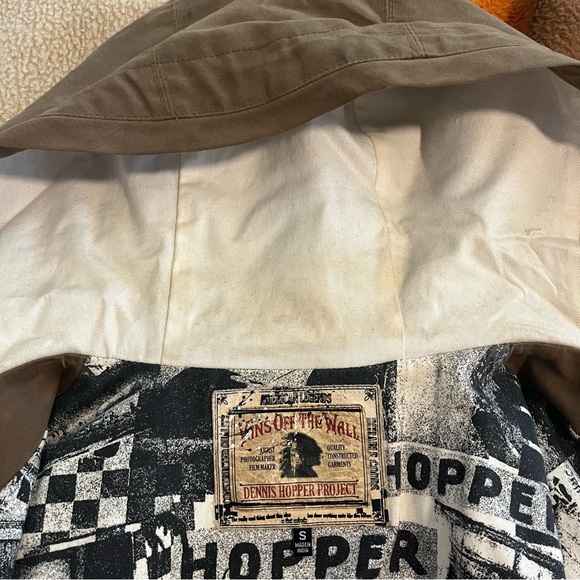 Vans X Dennis Hopper Collection Morocco Military Jacket dark khaki color - Picture 9 of 11